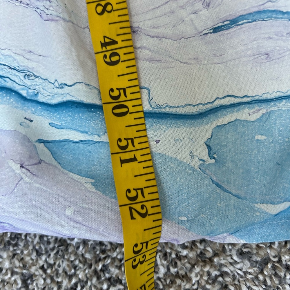 Greater Good NWT 100% Rayon Marble Swirl Pattern Maxi size Small - Picture 6 of 9